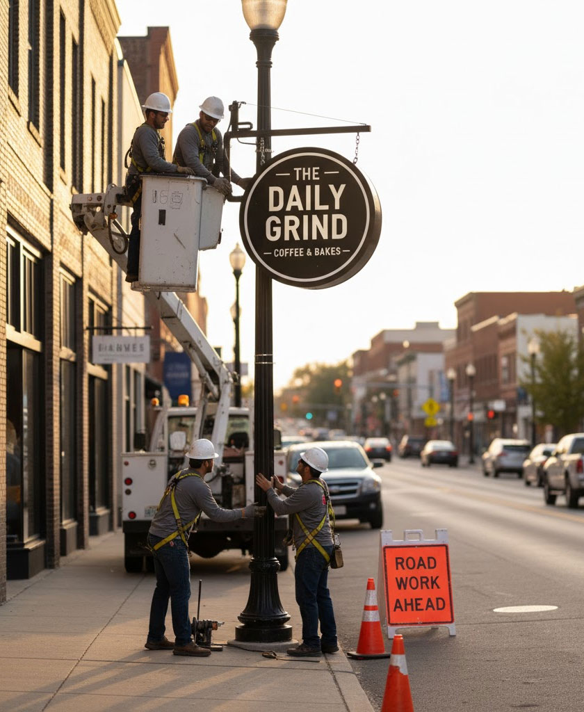Services Sign Installation Maintenance and Service
