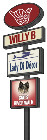 Outdoor Pole Signage